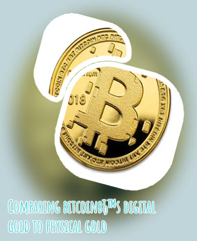 Physical bitcoin value